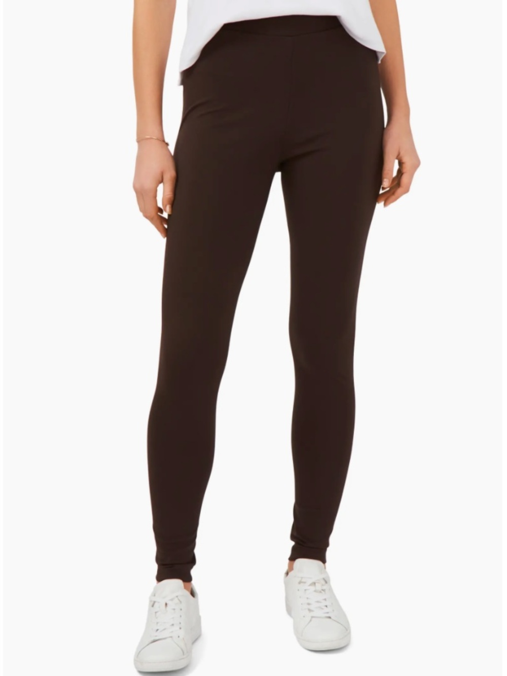 Vince Camuto Brown Ponte Leggins, Size L/XL